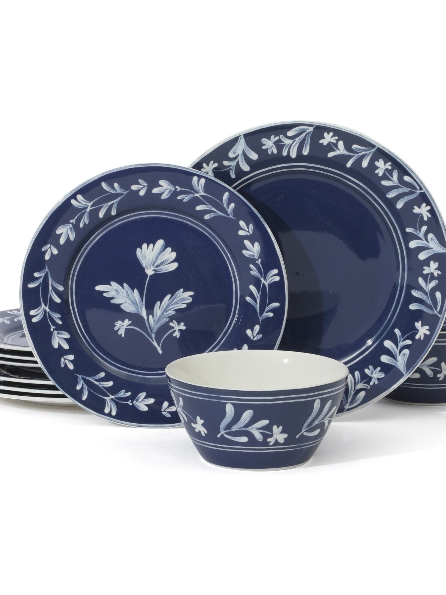 Martha Stewart Dinnerware Set Blue 12pcs