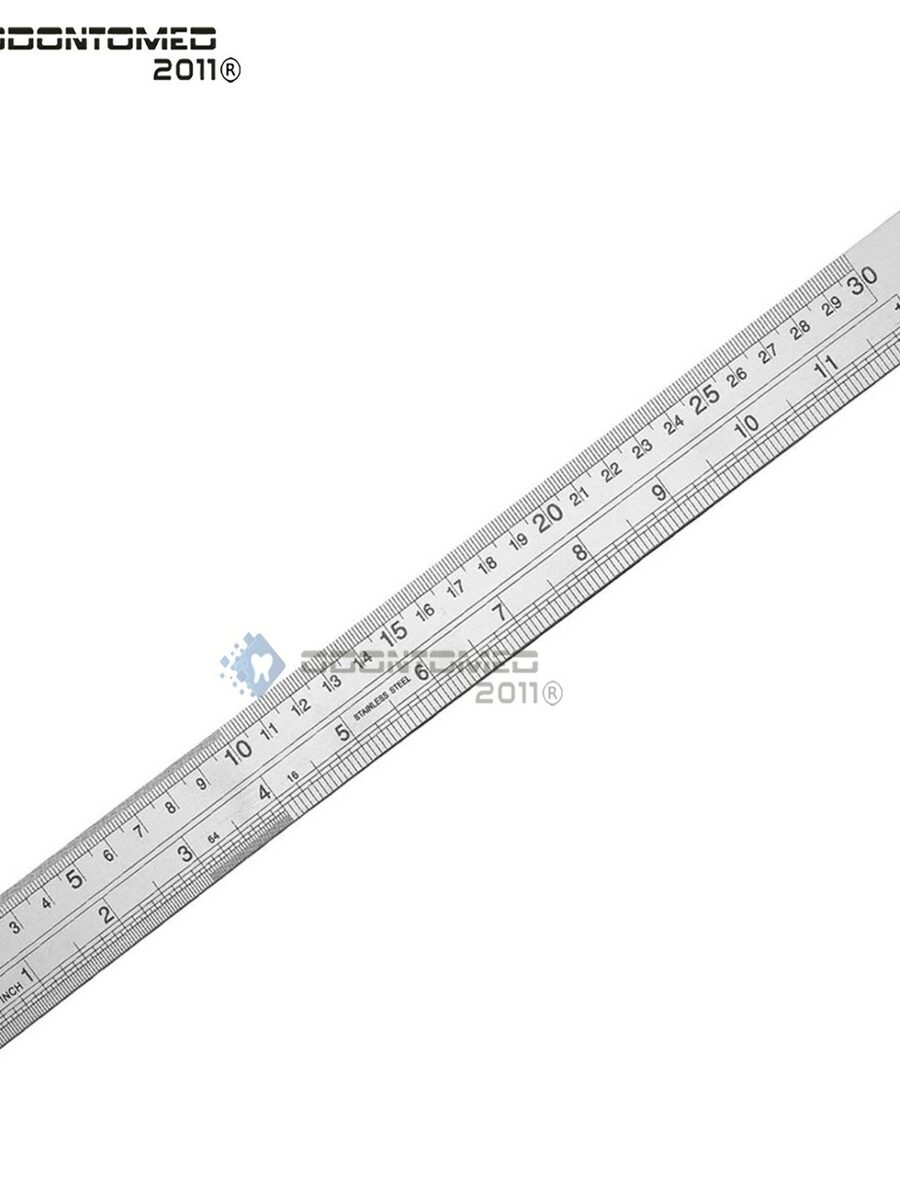 Metal Ruler Assorted Colors 12''
