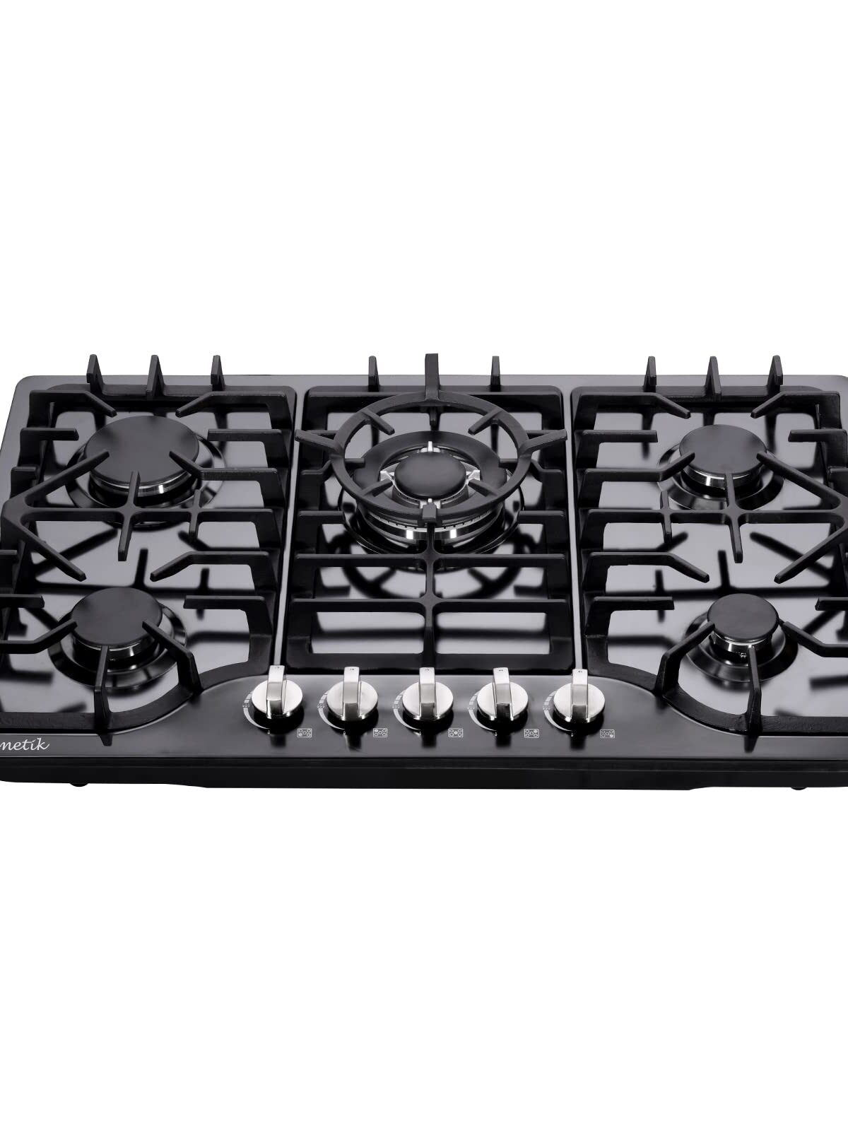 Mr. Cook 5 Gas Bruner Stove 30''-Black