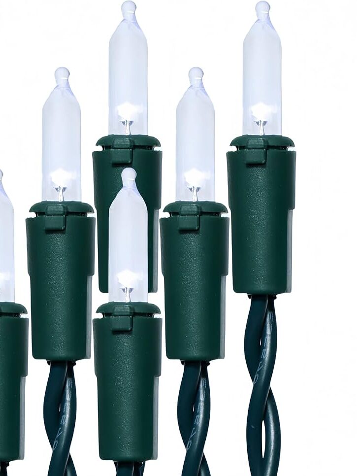 NEW 184 Bulbs-Linear Cable Green-White Bulbs 1391-P200L-GW