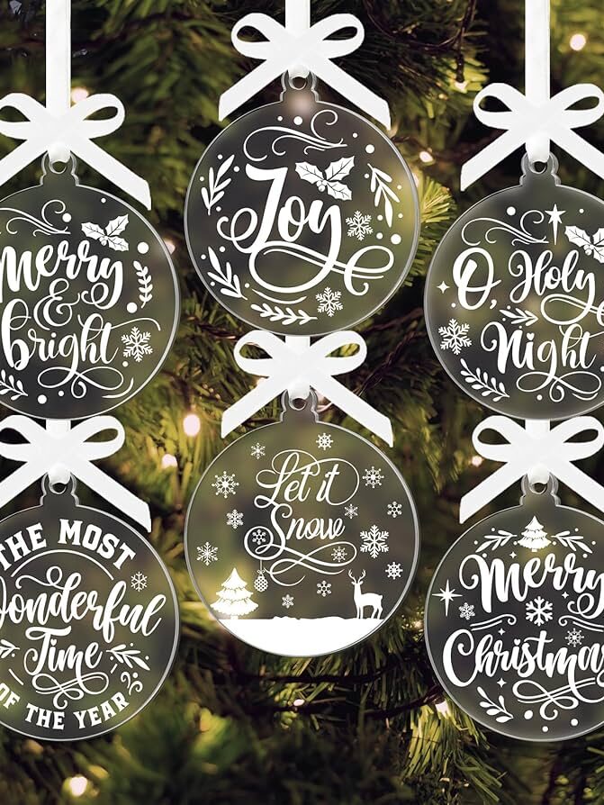 NEW 2'' 20pc Christmas Ornament Set