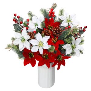 NEW Christmas Hollowed Flower 16 cm - 6''