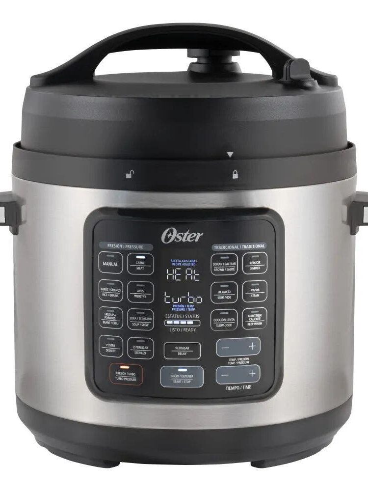 OSTER TURBO MULTICOOKER 5.7L GRAY CAPACITY 14 FUNCTIONS