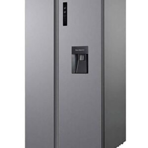 Oster Side by Side Silver 2 Door 18 cu. Ft. refrigerator