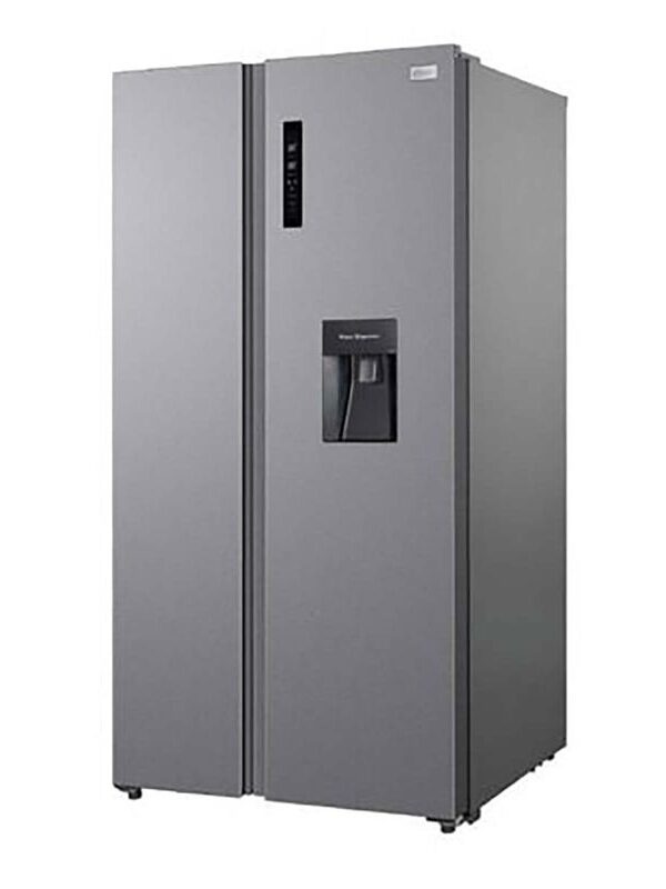 Oster Side by Side Silver 2 Door 18 cu. Ft. refrigerator