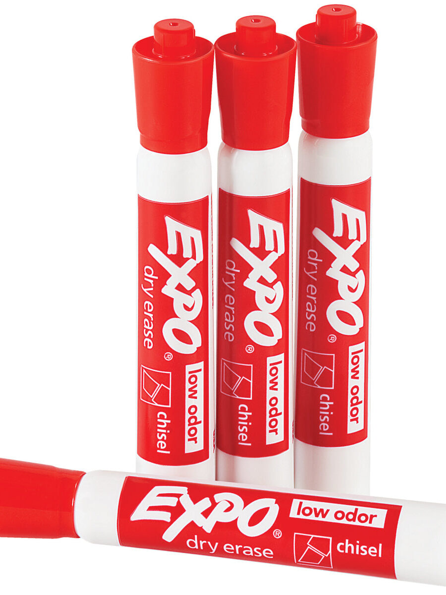 Papermate Expo Red Marker 12pcs