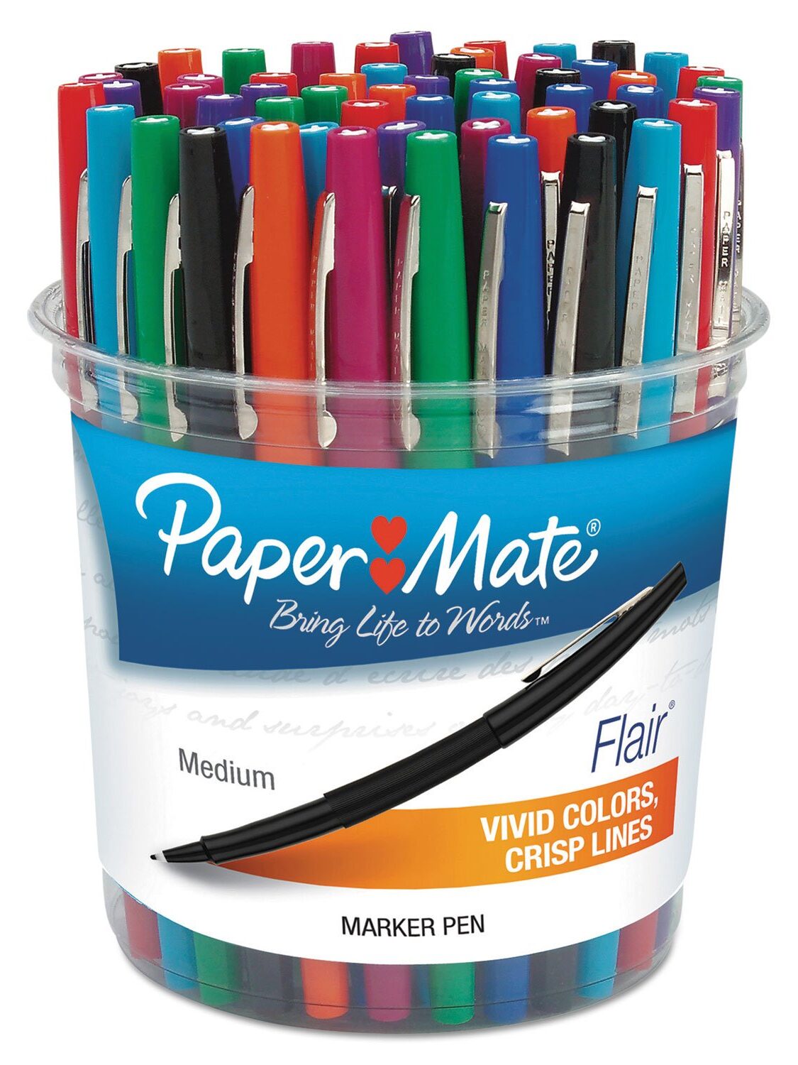 Papermate Markers Thick Washable 12pcs