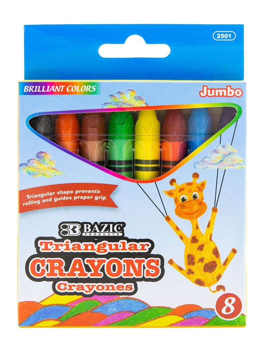 Papermate Triangular Crayons 24pcs