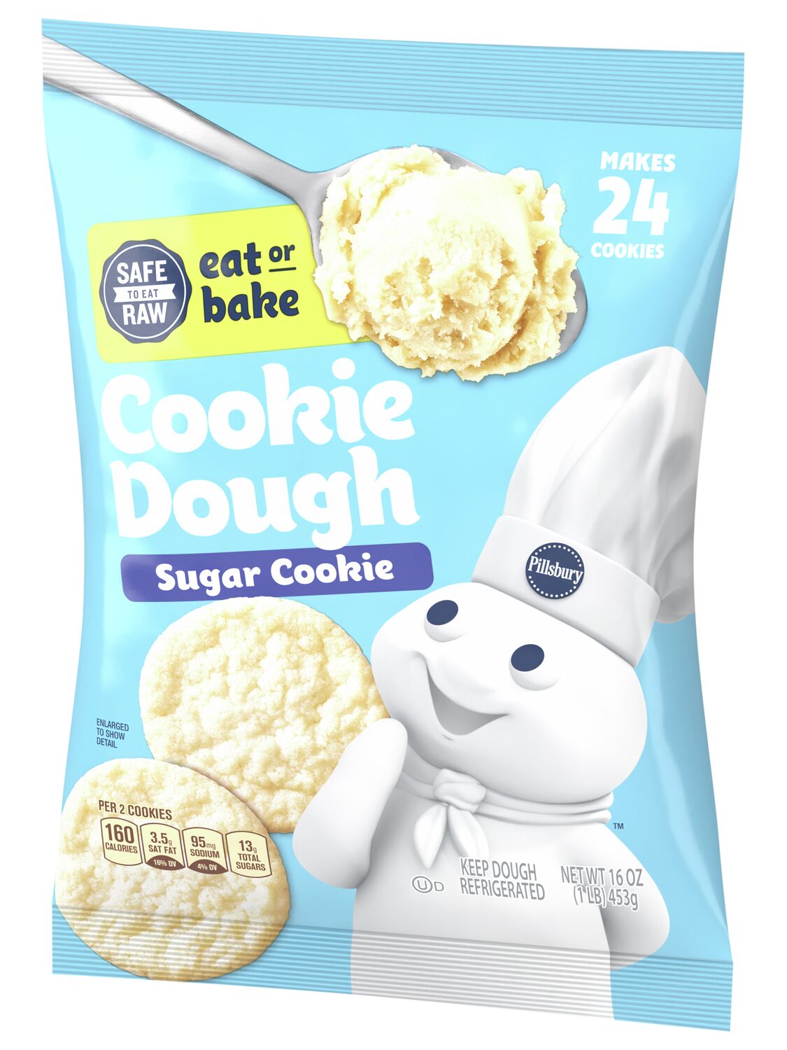 Pillsbury Candle Sugar Cookie 16/85G