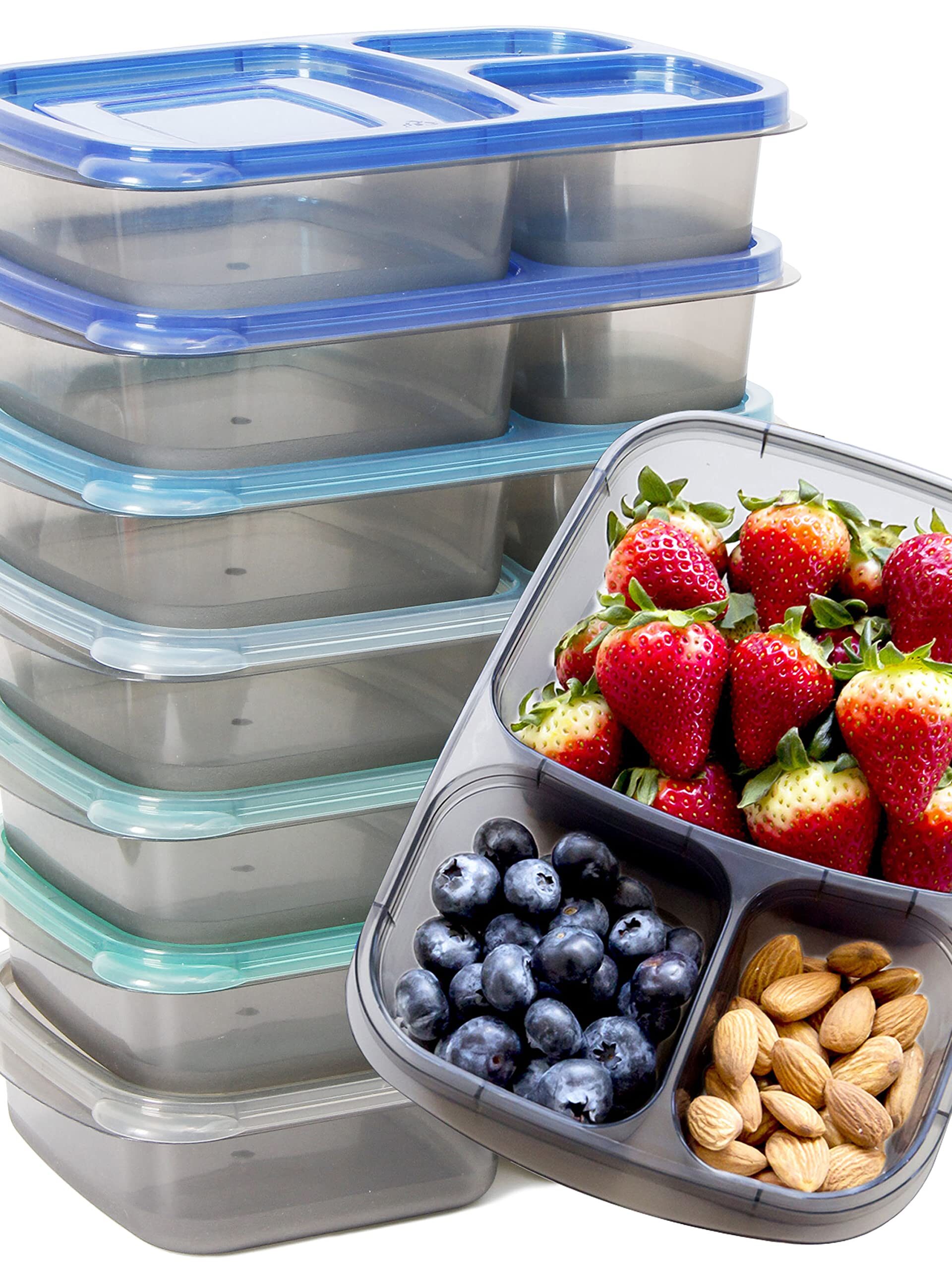 Plastic 7-Pcs. Lunch Box Set