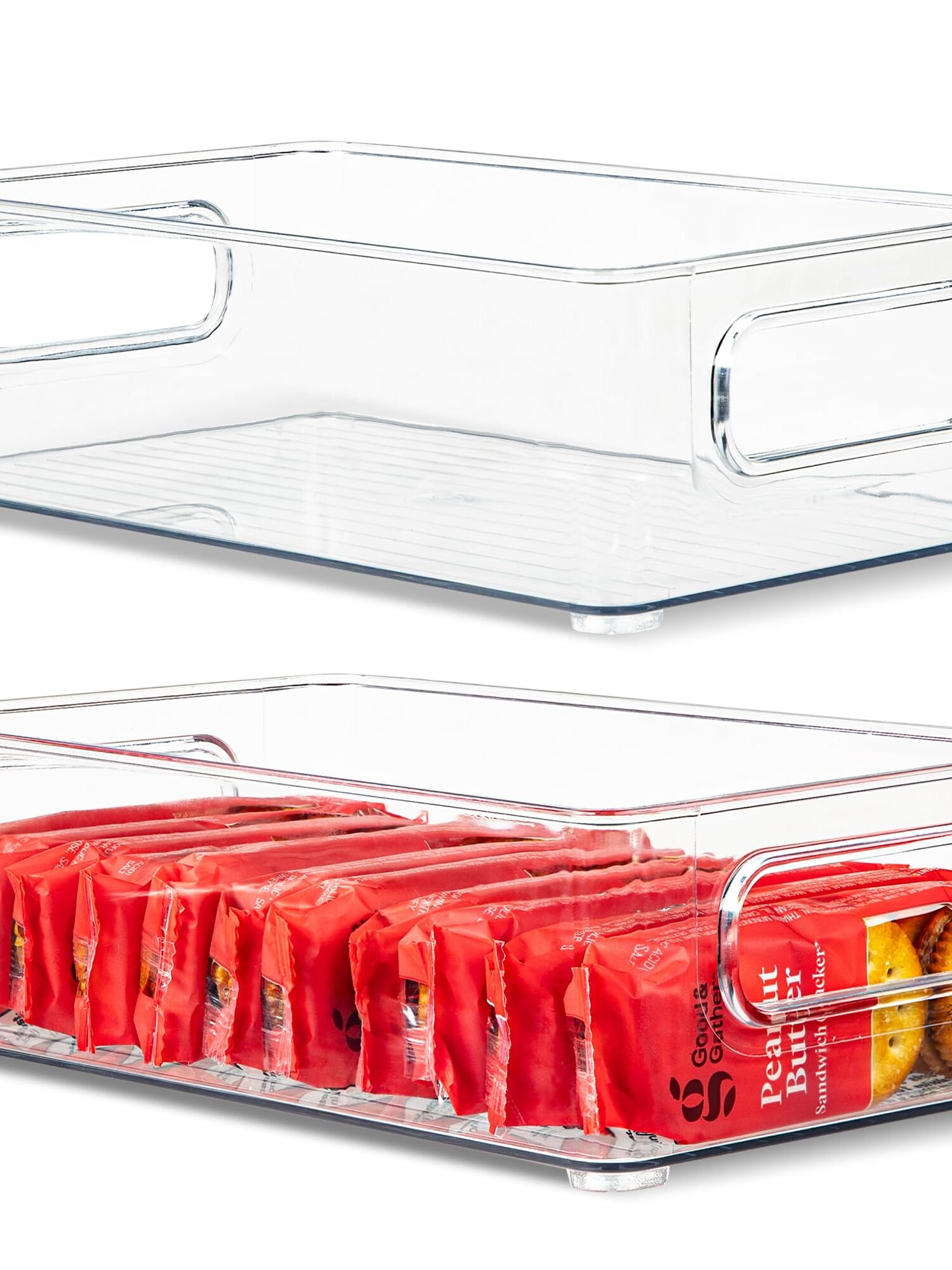 Plastic Storage Container 2pc Set