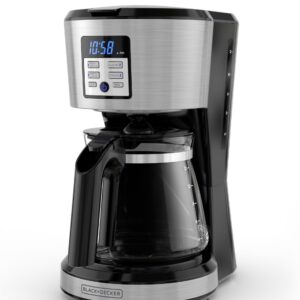 Power XL 12 cups Programmable Black Coffee Maker