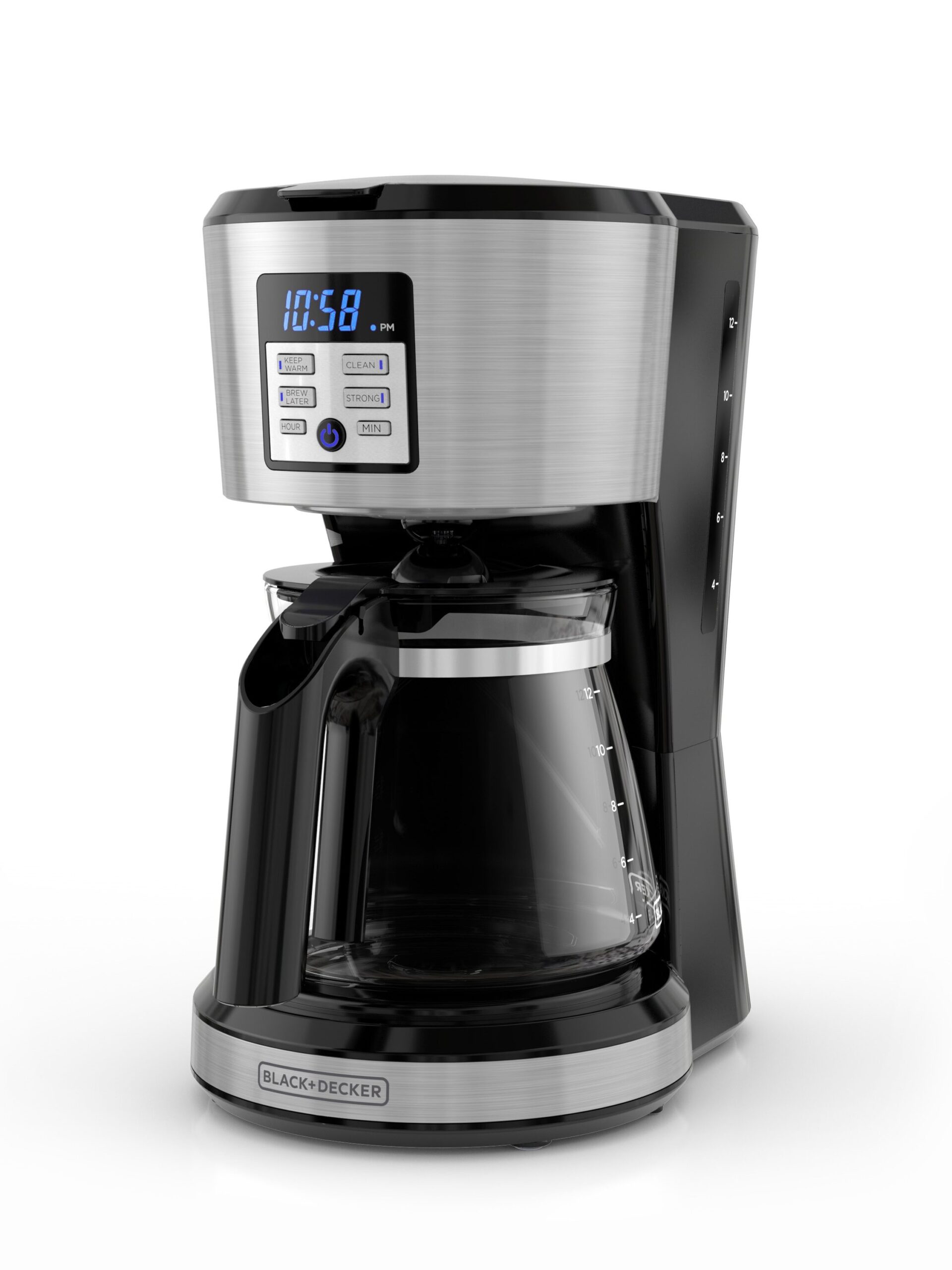 Power XL 12 cups Programmable Black Coffee Maker