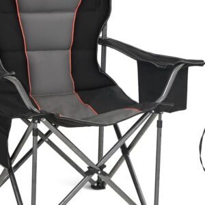 Pride Camping Chair Dark Gray 20x20x33''