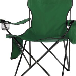 Pride Camping Chair Dark Green 20x20x33'