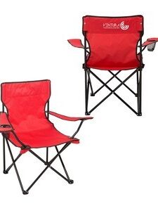 Pride Camping Chair Red 20x20x33''