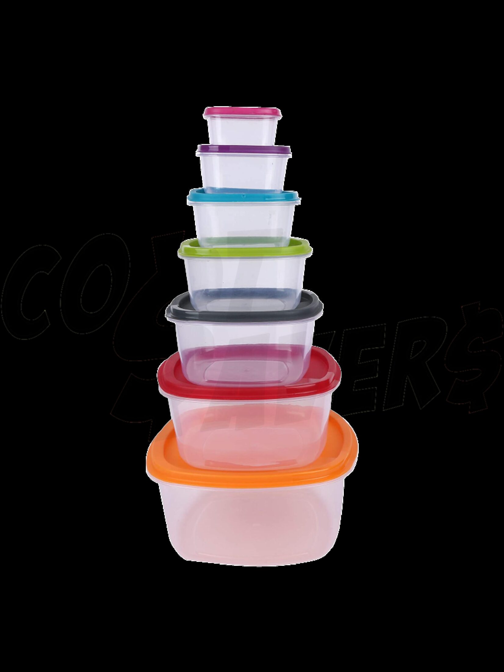 Princeware 7pc Plastic Storage Container