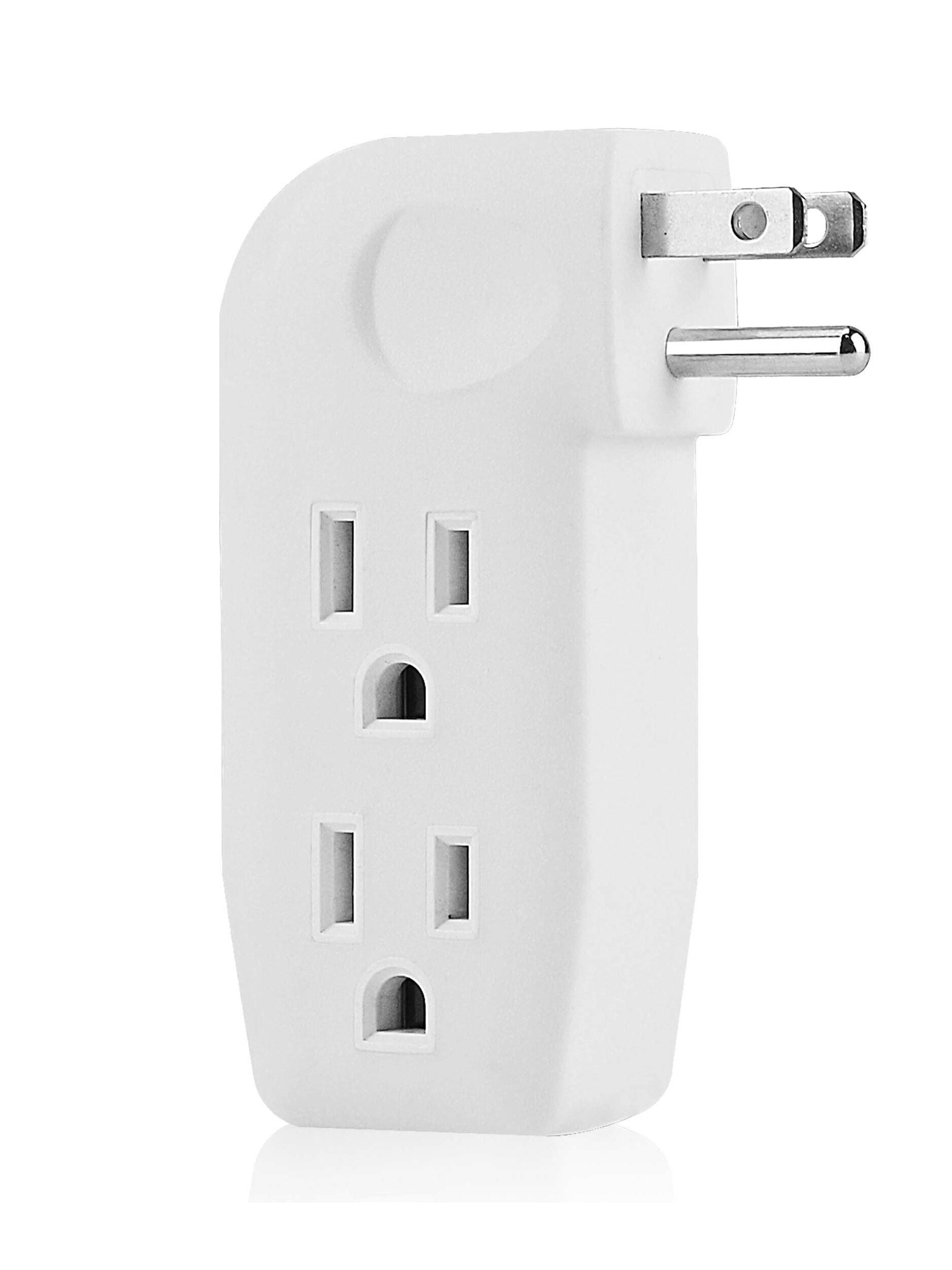 ProTouch 3-Outlet HvyDuty Wall Tap Adapt