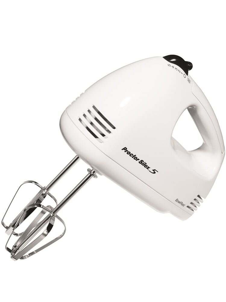 Proctor Silex Hand Mixer White - 5 speed
