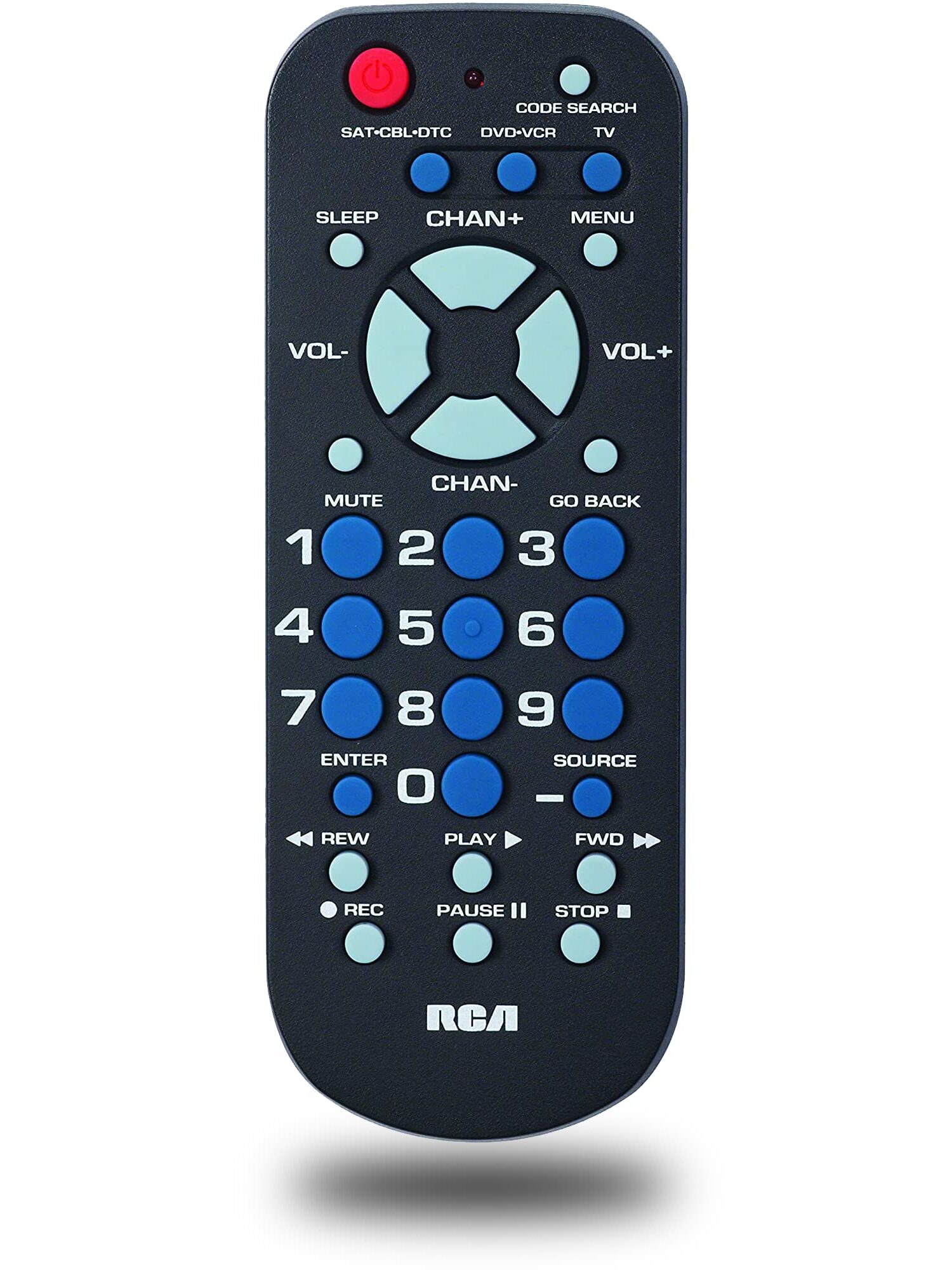 RCA 3 DEVICE UNIVERSAL REMOTE