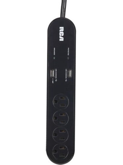 RCA 4Ft 7 Outlet Surge Protector