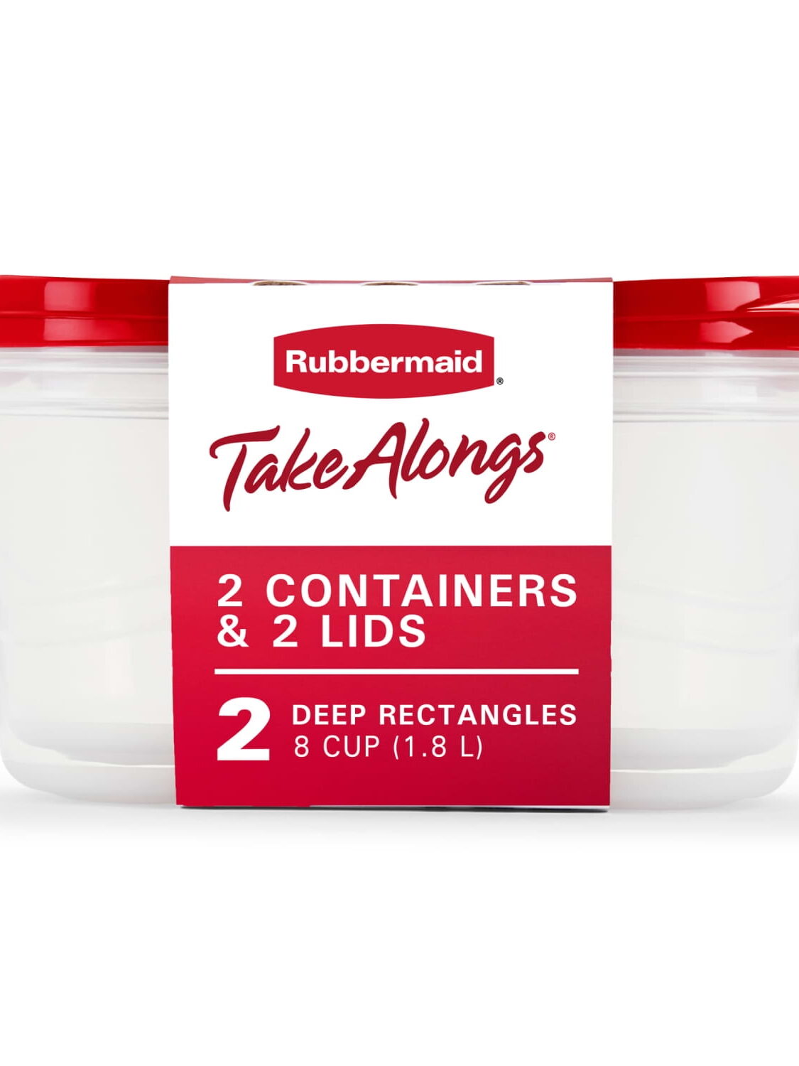 Rubbermaid 3pc-Take Alongs" Plas.Conv 4c
