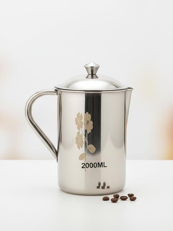 STAINLESS STEEL COFFEE POT 2000ML
