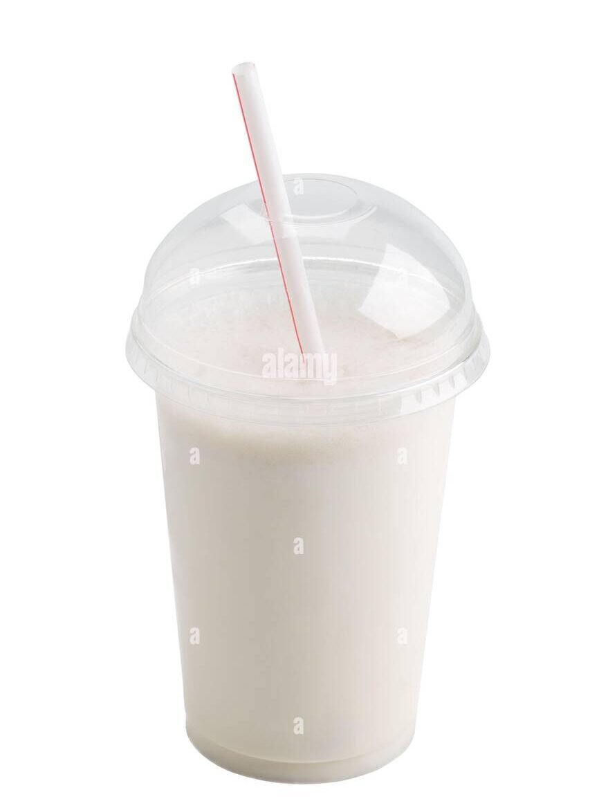 Shake Cup With Straw 550ml