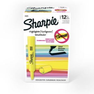 Sharpie Highlighter Tank Yellow 12pcs
