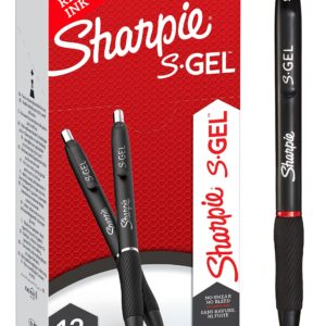 Sharpie S-Gel Pen Medium 0.7mm Red