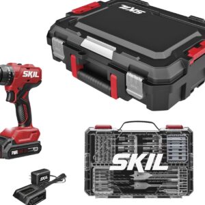 Skil Drill Driver Kit w 2.0Ah 20V, 1/2"
