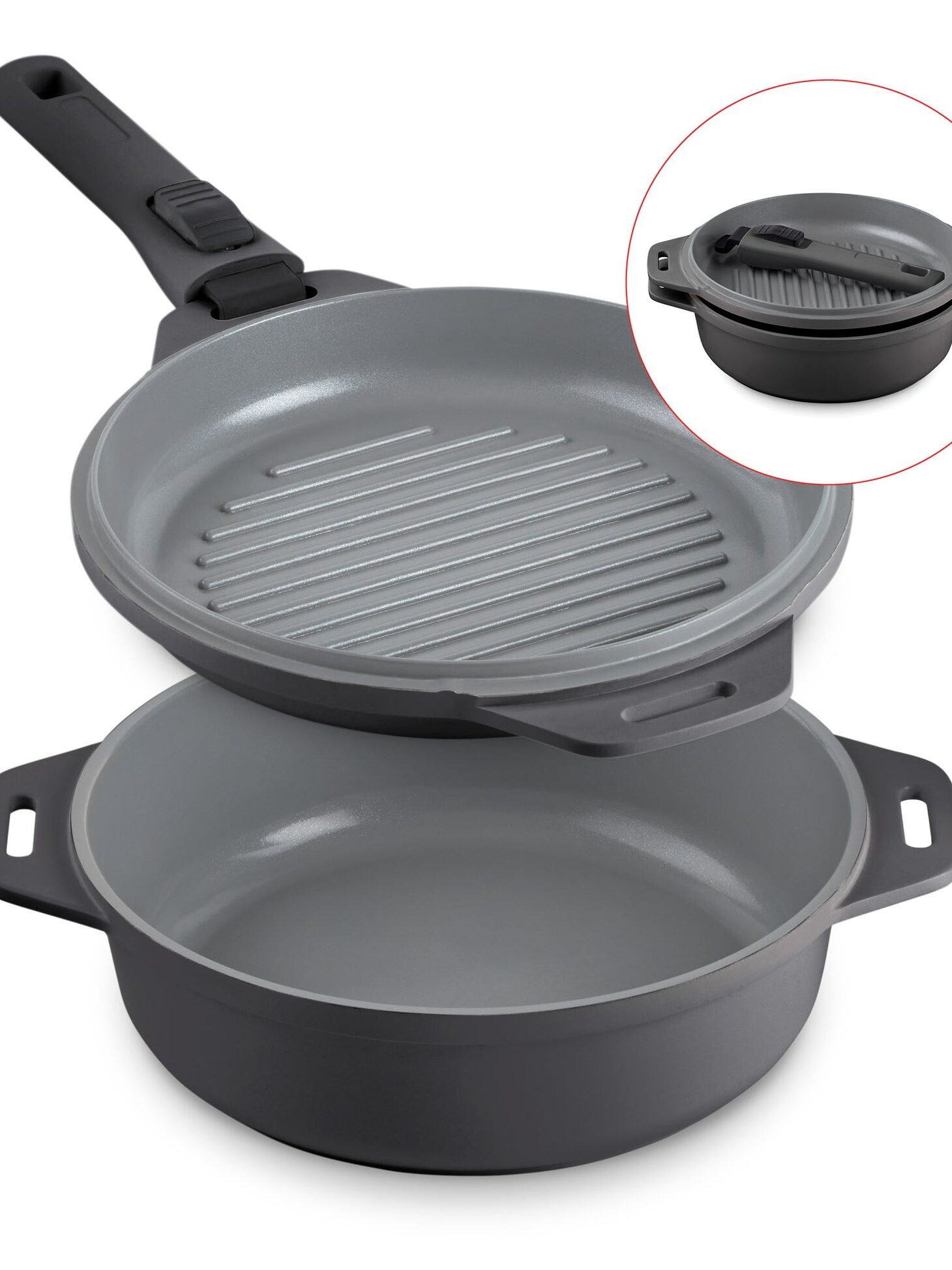 Smart Home 3pc Cookware Set
