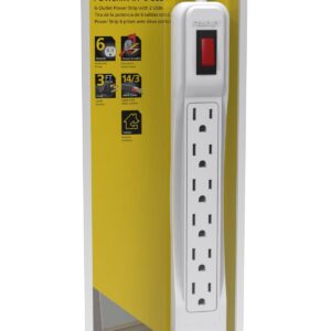 Stanley Power Strip w/6 outlets 24/Case