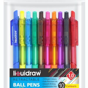 Still Ball Point AssortColors Pens 10-Pk CASE 48