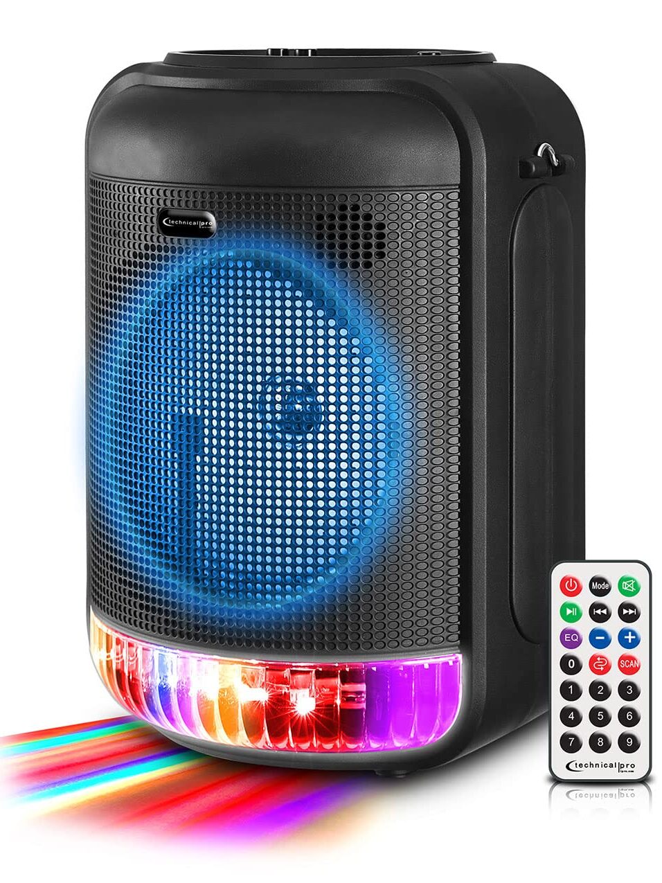 Technical Pro Portable 8" Bluetooth LED