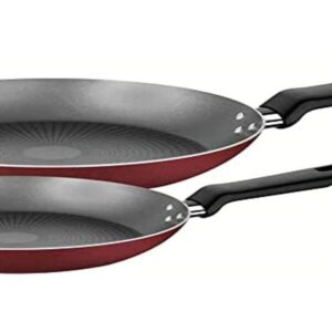 Tramontina 30cm Loreto Frying Pan- Red