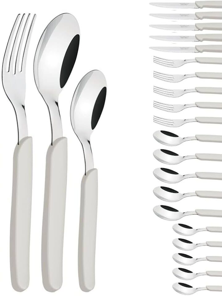 Tramontina Tableware Set of 24-White