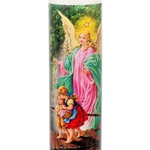 Vel-Mex Candle 1ct Santo Angel De La Gua