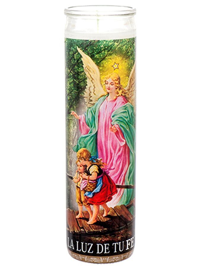 Vel-Mex Candle 1ct Santo Angel De La Gua