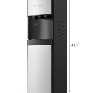 W-House Bottom Load Water Dispenser,SS Hot & Cold