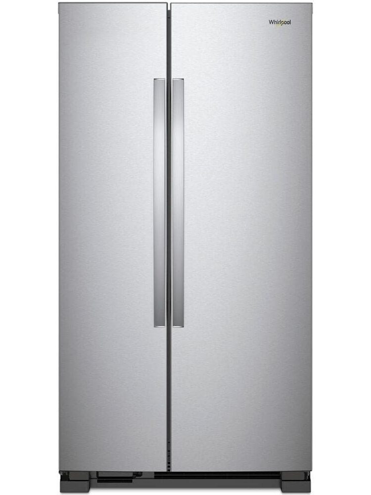 WhirlPool 25cuft ss Fridge sxs Door 36"