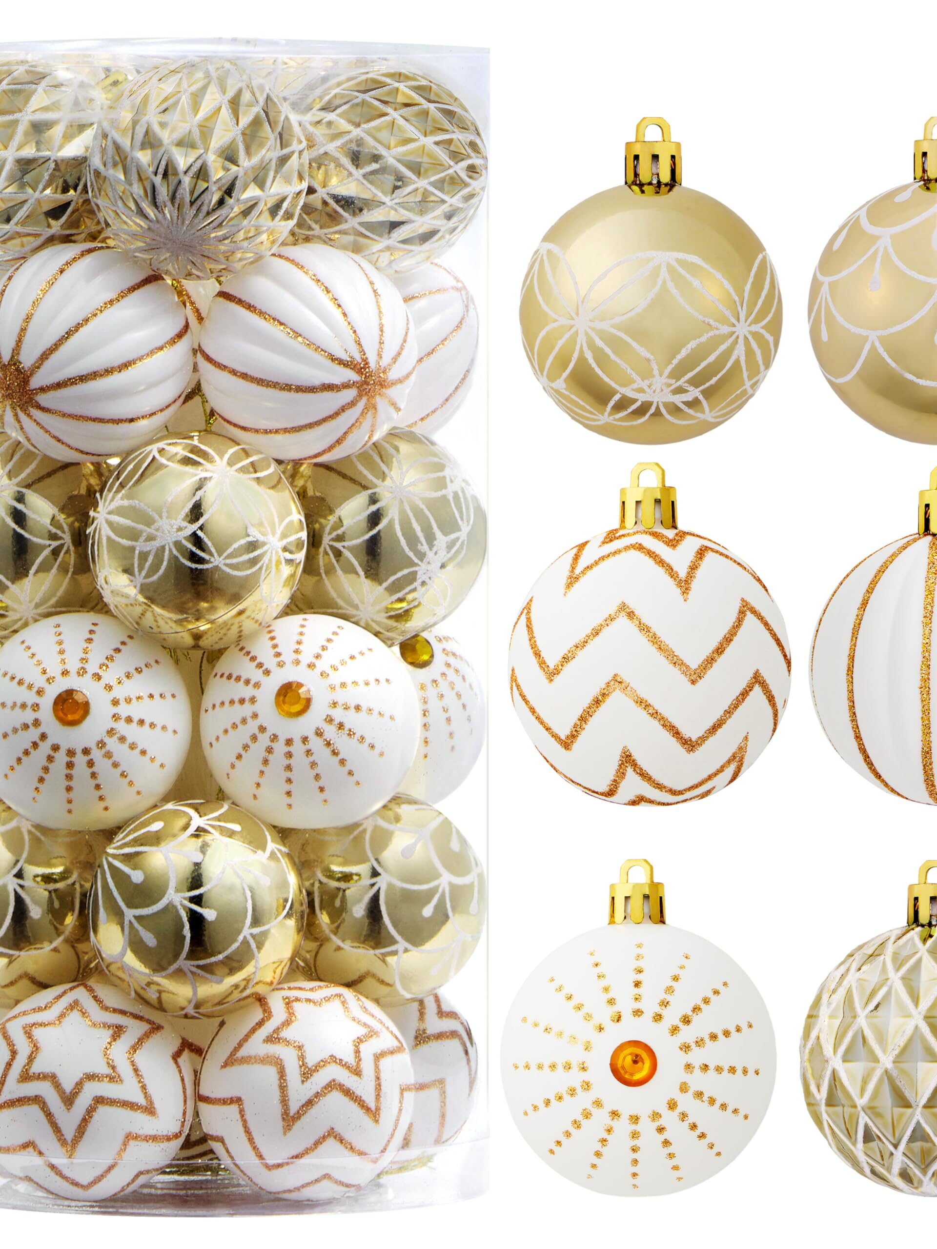 X-mas Balls Decor-2inches-20pc-Assorted