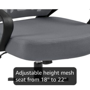 YAHEETECH Office Chair 200lbs. Grey