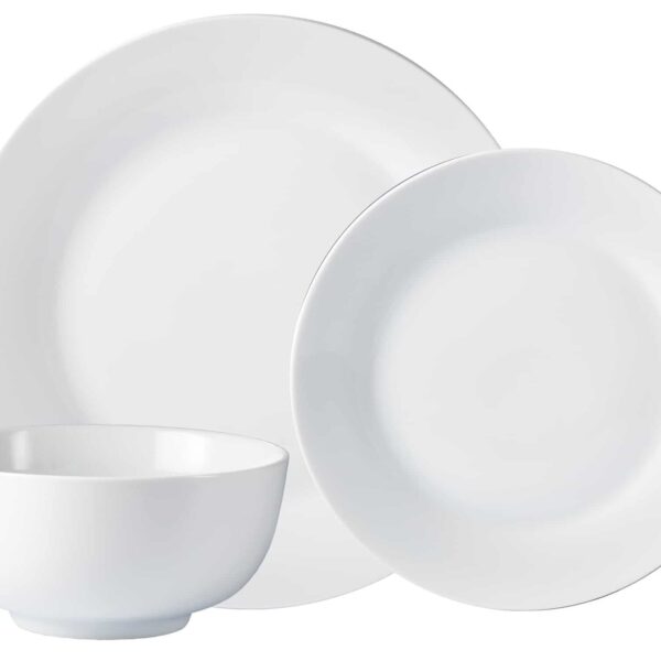 ultra by white dinnerware set 12 pcs set